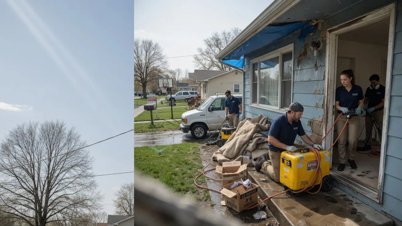 Basement Flood Cleanup in Wayne, WV near me